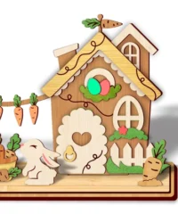 Easter standing K0003527 file cdr and dxf pdf free vector download for laser cut