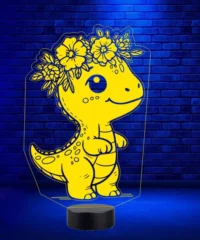 Illusion led lamp Dinosaur
