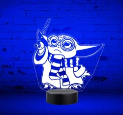 Illusion led lamp Yoda