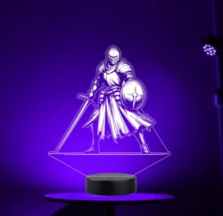 Illusion led lamp soldier