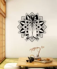 Mandala Hand Wall Decor