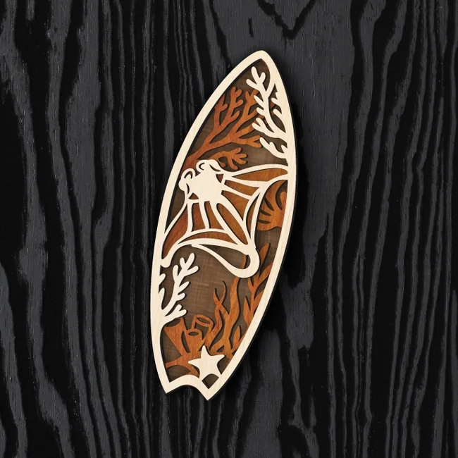 Multilayer Surfboard