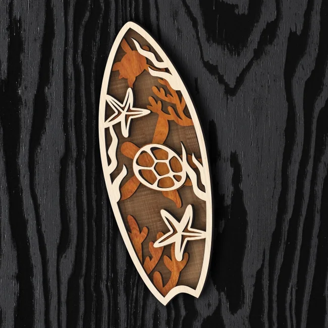 Multilayer Surfboard