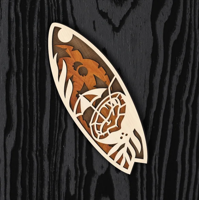 Multilayer Surfboard