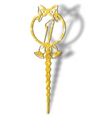 Number 1 Cake Topper