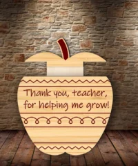 Teacher Gift Card Holder