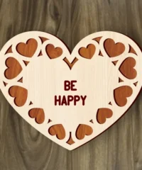 Valentine's Day Heart Coaster