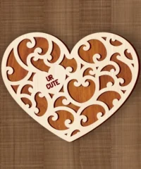 Valentine's Day Heart Coaster