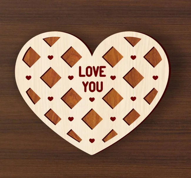Valentine's Day Heart Coasters