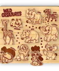 Wild Creatures Puzzle Wild Creatures Puzzle