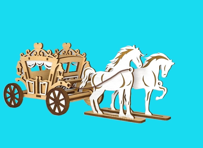 Wooden carriages