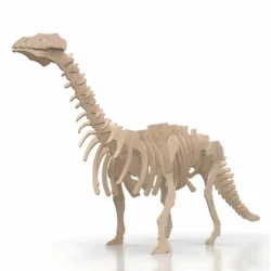 3d Wooden dinosaur