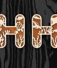 Alphabet H Underwater Alphabet H Underwater