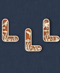 Alphabet L Underwater