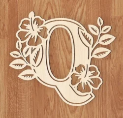 Alphabet Q And Flower Alphabet Q And Flower