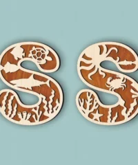 Alphabet S Underwater