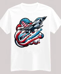 American Flag Plane