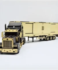 American freightliner truck mechanical 3d puzzle