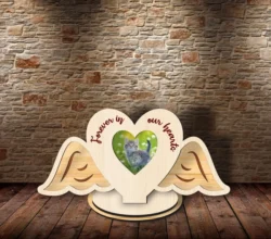 Angel Heart Pet Memorial Photo Frame Angel Heart Pet Memorial Photo Frame