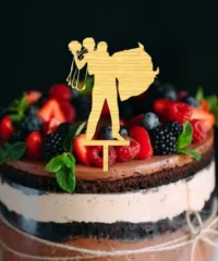 Bride And Groom Cake Topper For Wedding
