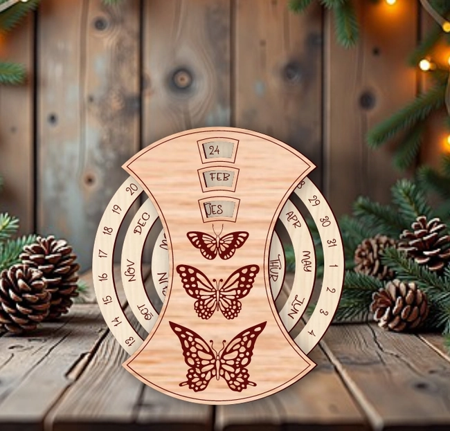 Butterfly Calendar
