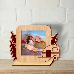 Camping Photo Frame Camping Photo Frame