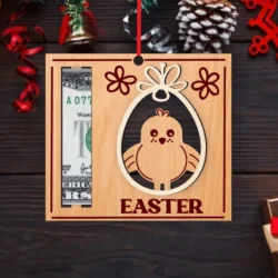 Chicken Easter Money Holder