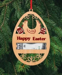 Chicken Easter Money Holder
