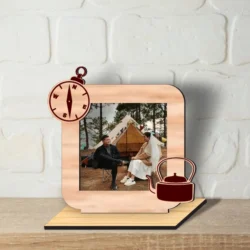 Compass Camping Photo Frame Compass Camping Photo Frame
