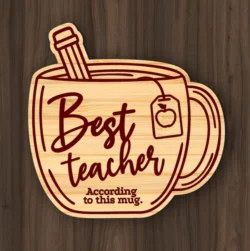 Cup Teacher Coaster