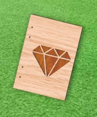 Diamond Notebook Cover