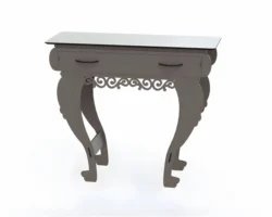 Drawer console table