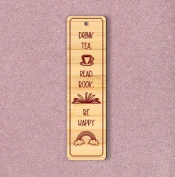 Drink Tea Bookmark Drink Tea Bookmark