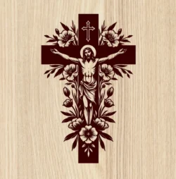 Floral Cross