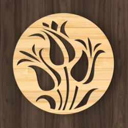 Flower Coasters