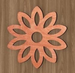 Flower Coasters