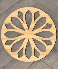 Flower Coasters