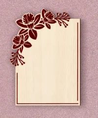 Flower Wedding Invitation