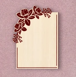 Flower Wedding Invitation