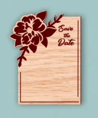 Flower Wedding Invitation