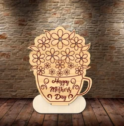 Flowers Holder Tea Cup Mom