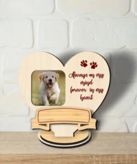 Heart Pet Memorial Photo Frame