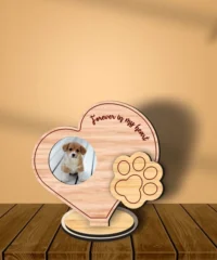 Heart Pet Memorial Photo Frame