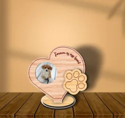 Heart Pet Memorial Photo Frame Heart Pet Memorial Photo Frame