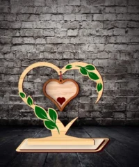 Heart Valentine's Hanging Stand