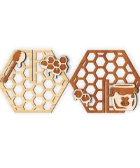 Honey Stick And 3D Honeycomb