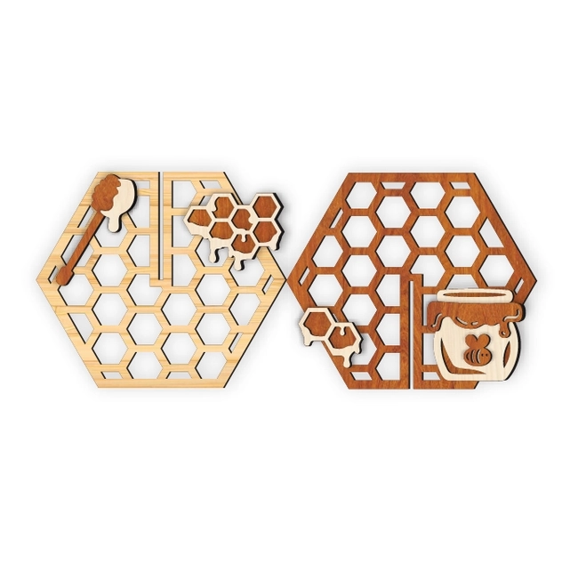 Honey Stick And 3D Honeycomb