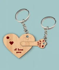 I Love You Keychain