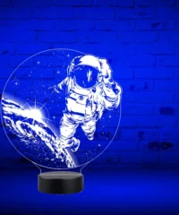 Illusion led lamp astronauta