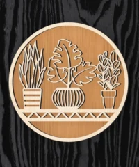 Indoor Plant Shelf Decor